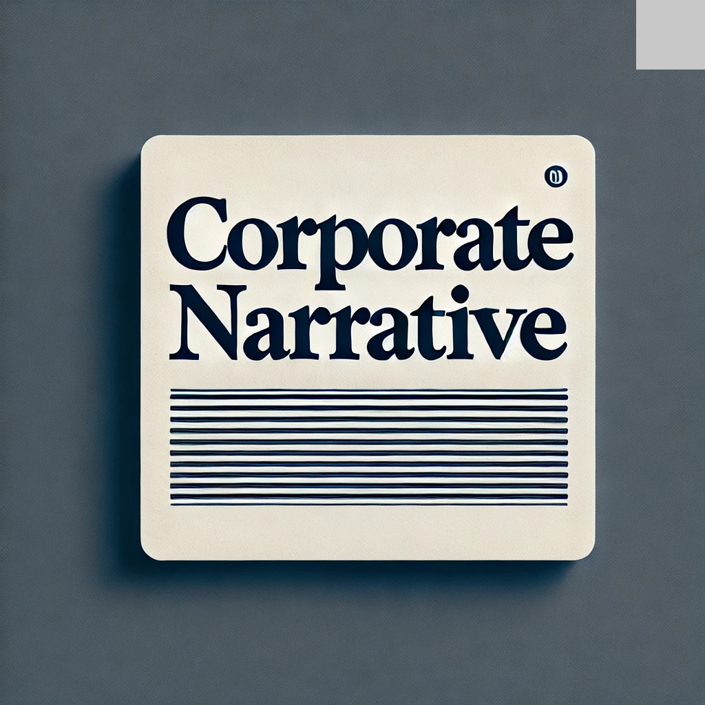There is much more to a corporate narrative than just writing the copy
