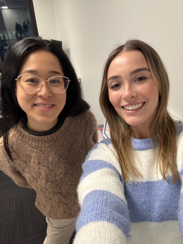 MVPs: Kerry Jung, Account Manager and Sarah Rumsey, Account Director – Head of Business Development (Left to right)